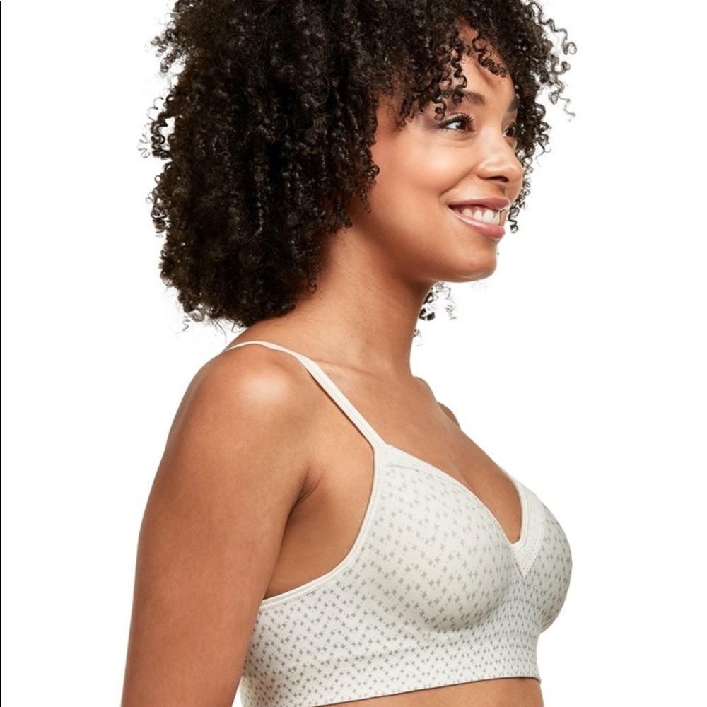 Hanes Bra, wireless , t shirt, Small, NWOT
